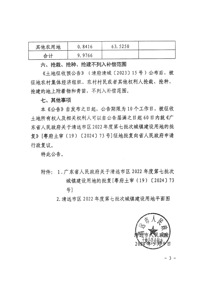 清远市区2022年度第七批次城镇建设用地征收土地公告（清府清城[2024]57号）_页面_3.jpg